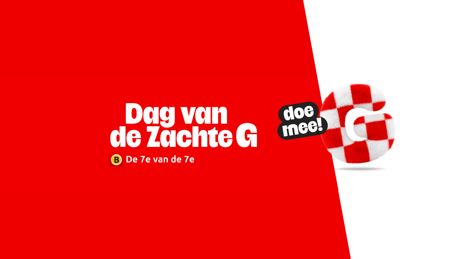 Dag van de Zachte G